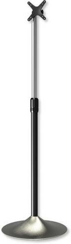 TECHly ICA-TR10 TV-Standfuß in Schwarz, neigbar und schwenkbar, für Bildschirme von 33,0 cm bis 68,6 cm (13 bis 27 Zoll) - Bild 1