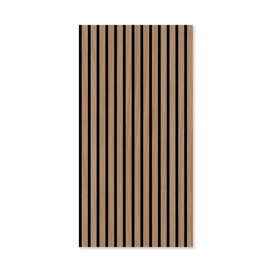 Jangal Wandpaneel Modular Wall in Eiche Furnier, Braun, Breite: 52 cm, Höhe: 104 cm - Bild 2