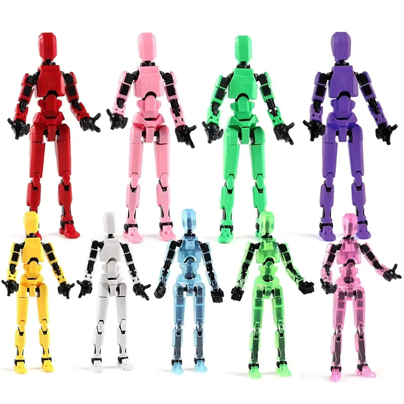 Shapeshift-Roboter-Actionfigur, 3D-gedruckt, beweglich, Lila - Bild 3