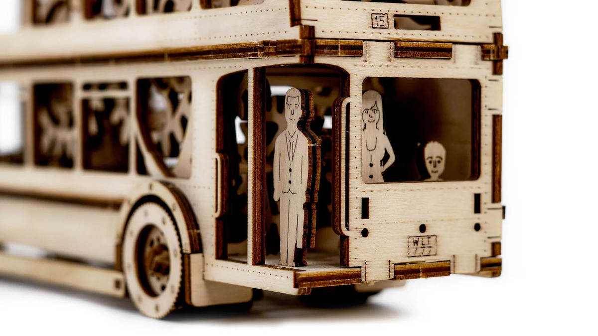 Revell Tiny Adventures London Bus, Fahrzeug, Holz - Bild 2