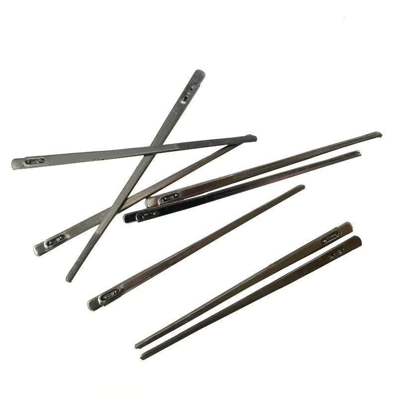 Flache Metallnadeln für die Lederverarbeitung zum Einfädeln von Lederseilen und zum Abdecken von Lederrändern - Bild 3