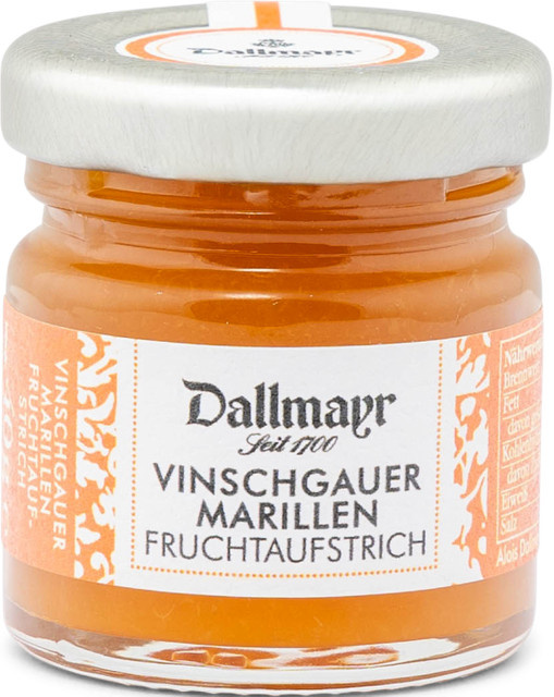 Dallmayr Vinschgauer Marillen Fruchtaufstrich 40 g - Bild 1