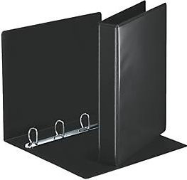 Esselte Präsentationsringbuch A4 mit 4-D-Ring-Mechanik, Rückenbreite: 51 mm, Schwarz - Bild 1