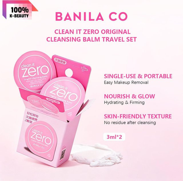 Banila Co Clean It Zero Original Reinigungsbalsam Reise-Set, 2x3 ml - Bild 1