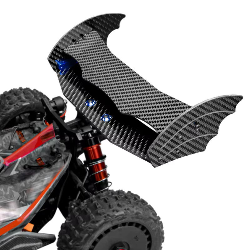 GSF Heckflügel-Spoiler für ARRMA 1/8 TYPHON, Kohlefaser, Zubehör - Bild 2