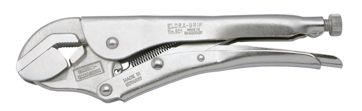 Elora Parallell-Gripzange ELORA-501 in Silber mit 45 mm Spannweite - Bild 1