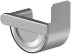 Sarei Endstück Dachentwässerung halbrund aus Aluminium in Beige - Bild 1