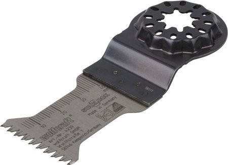 Wolfcraft Bimetall Tauchsägeblatt für Holz und Kunststoff in Silber - Bild 2