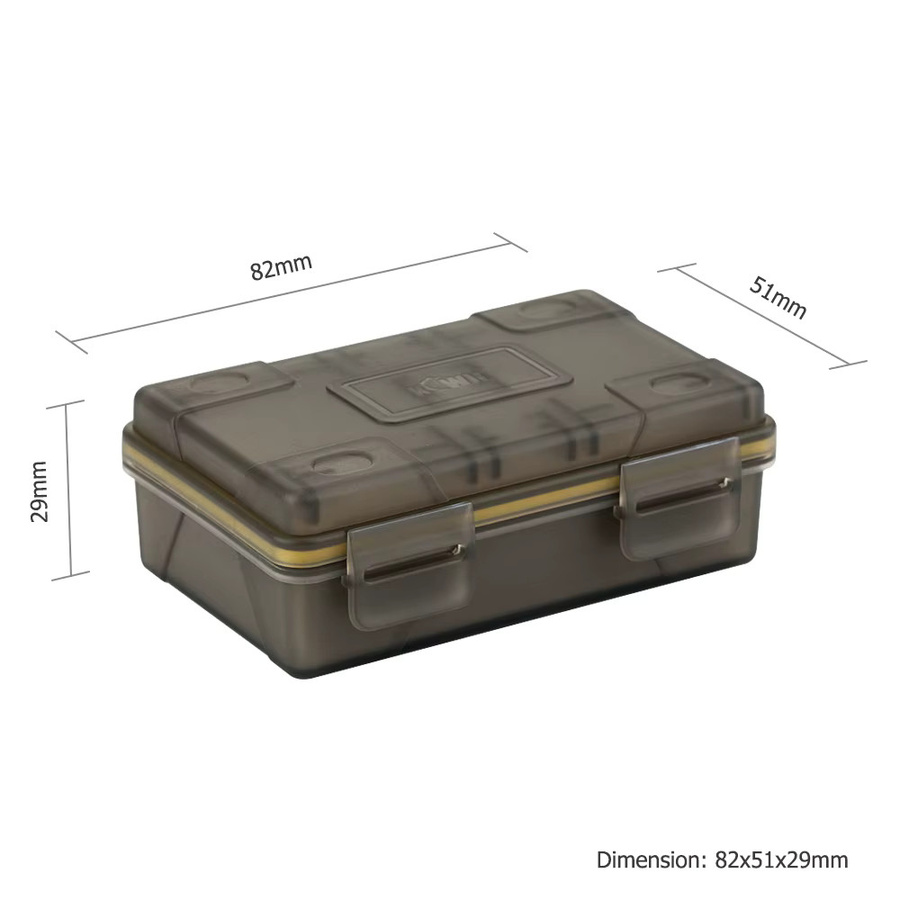 KIWI Kamera-Akku-Organizer-Halter in Gelb Transparent für Canon LP-E6 LP-E8 LP-E12 LP-E17 NB-13L Nikon EN-EL15 EN-EL14 und Fujifilm NP-W126 - Bild 4