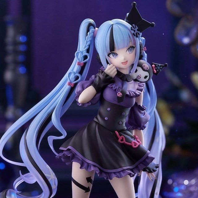 Bandai Anime Hatsune Miku Kuromi Actionfigur, 22cm, ab 12 Jahren - Bild 1