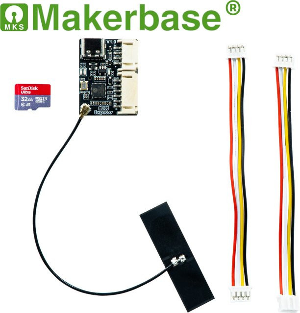 Makerbase VESC EXPRESS mit ESP32-Modul, WIFI, Bluetooth, GPS-Positionierung und SD-Kartenprotokollierung in Schwarz - Bild 1