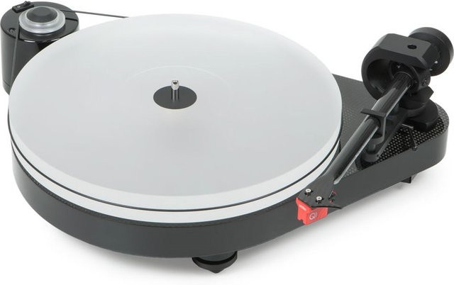 Pro-Ject RPM-5 Carbon MC Quintet Red Plattenspieler in Piano White - Bild 1
