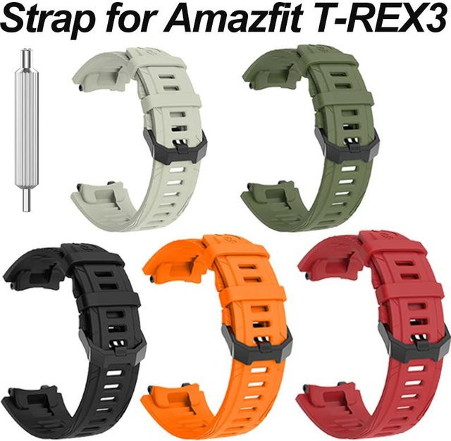 Amazfit Silikonarmband, Schwarz, Unisex - Bild 1