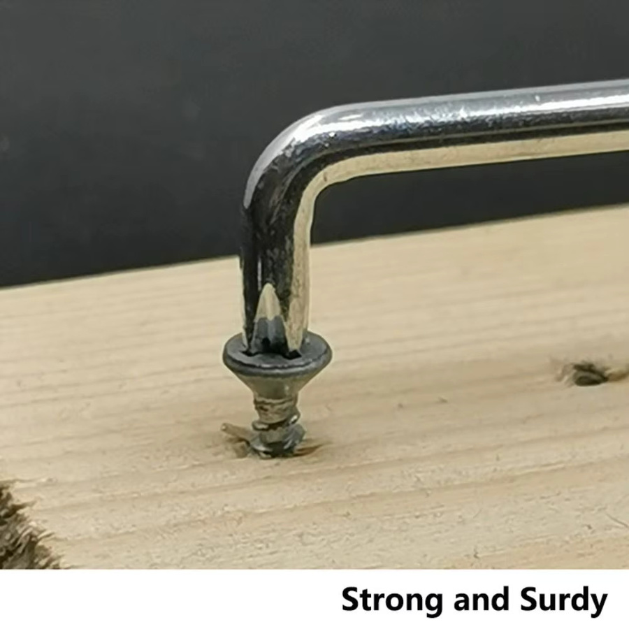 L-Typ Schraubendreher Set mit Doppelkopf und Ellenbogen-Biegung für schmale Räume, PH0 PH1 PH2, Silber - Bild 3