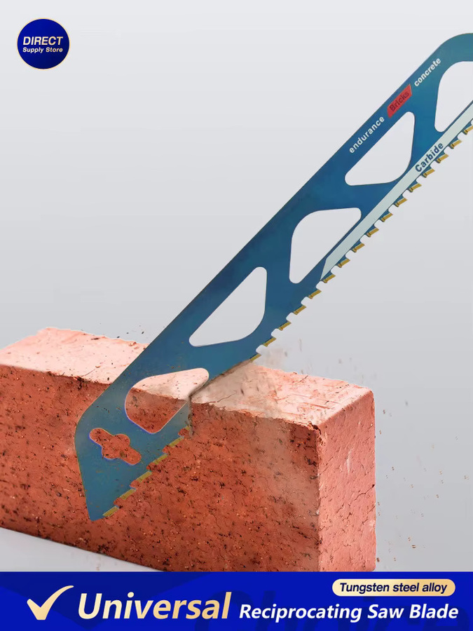 Realmote Säbelsägeblätter aus legiertem Stahl für Zement, Beton, Ziegel und Verbundwerkstoffe, 10-20 Zoll - Bild 4
