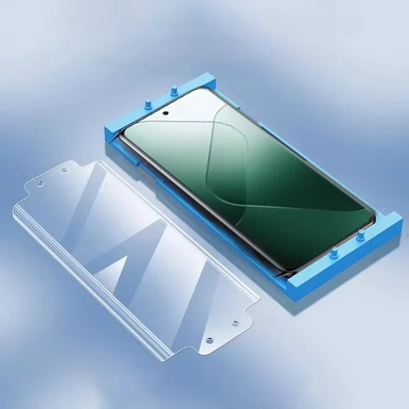 3er-Set OnePlus Displayschutzfolien aus weichem Glas, transparent, inklusive Installationshilfe für OnePlus 13, 12, 12R, 11, 11R, 10 Pro, 9, 9R, 8, 8T, Ace 2, Ace 3 Pro und 9RT - Bild 5