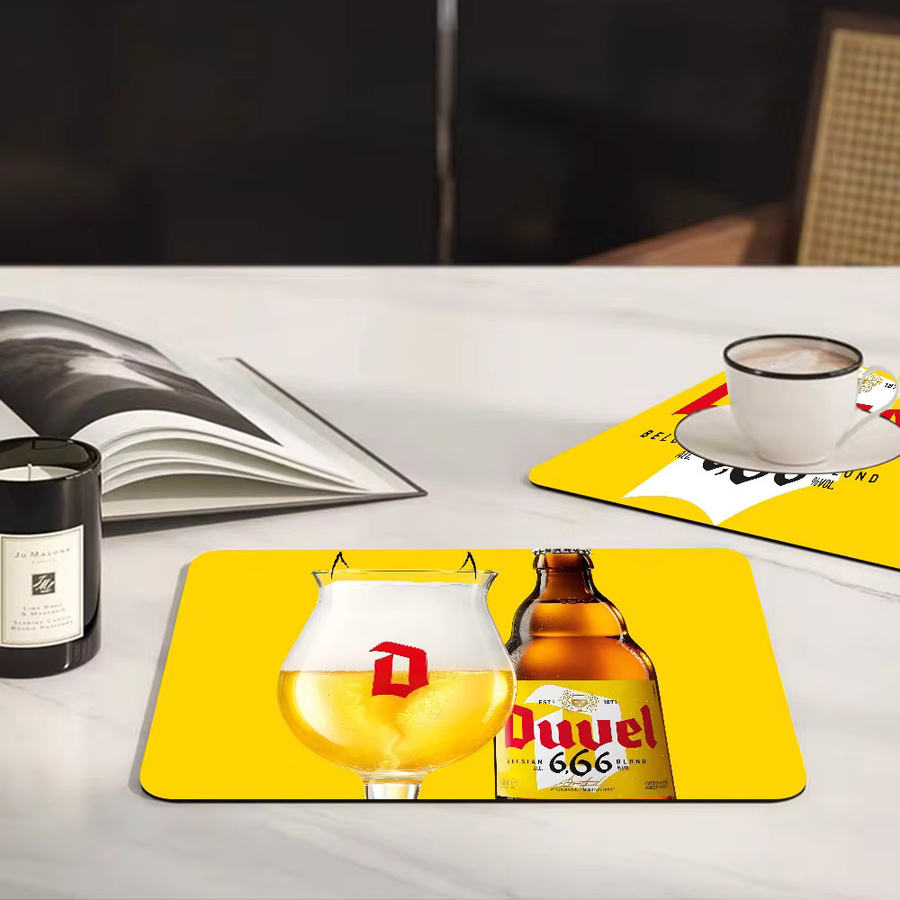 Duvel Geschirrtrocknungsmatte super saugfähig als Kaffee-Ablaufpad und Tischset - Bild 2