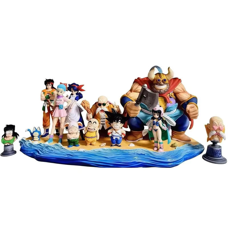 Bandai Dragon Ball Z Childhood Series Bulma Figur Chichi und Son Goku, Action Doll, Einzelfigur - Bild 2