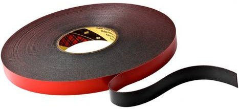 3M VHB doppelseitiges Klebeband 5952F Schwarz Breite: 19 mm, Länge: 33 m - Bild 1