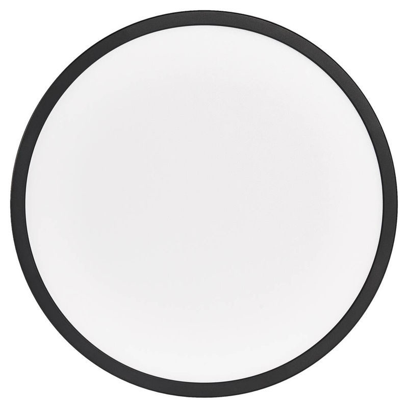 LEDVANCE Orbis LED Deckenleuchte aus Kunststoff in Schwarz und Weiß, H: 2,7 cm, D: 40 cm - Bild 3