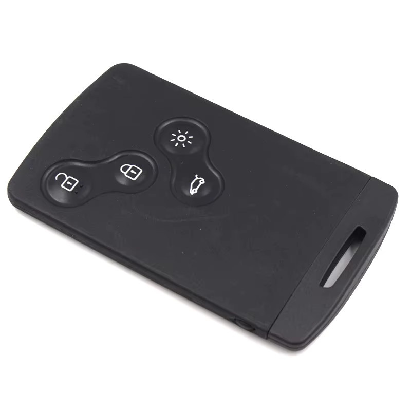 Renault Keyless Go Smart Fernbedienung mit 4A Chip 433 MHz in Schwarz für Clio IV und Captur (285971998R, 285974100R) - Bild 2