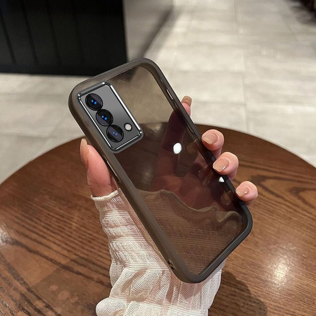 Luxuriöse und weiche Schutzhülle mit transparenter Rückseite für OPPO Reno 6 lite, A74 4G, A95 4G, F19 und F19S in Transparent - Bild 1