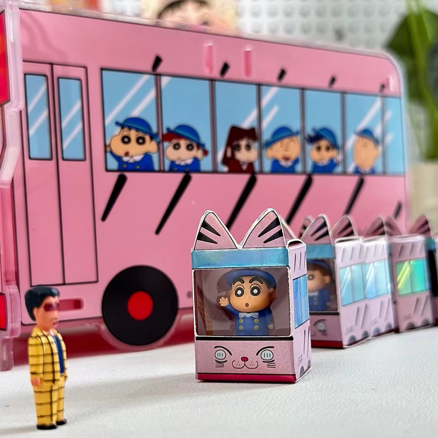 Jandoon Crayon Shin-Chan Blind Box, Einzelfigur, Kunststoff - Bild 3