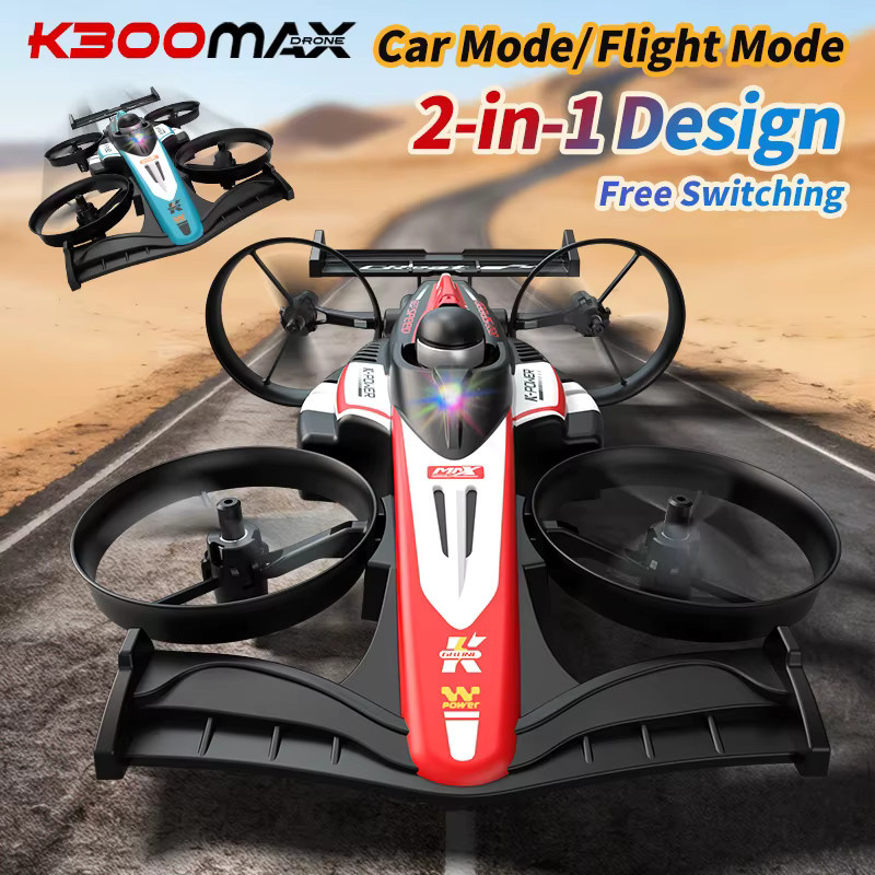 JIKEFUN K300 Max Transformierbares 2-in-1 Land- und Luftfahrzeug, ferngesteuertes Amphibienfahrzeug, elektrisches Flugauto - Bild 3