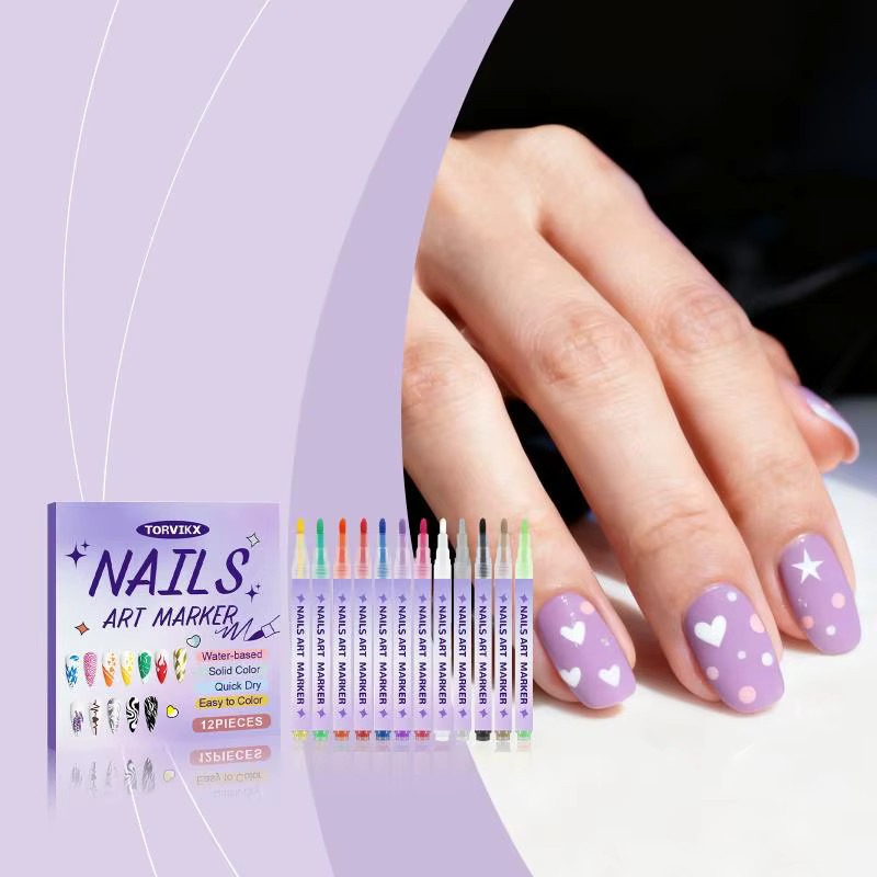 CHENJ Nagelkunst-Graffiti-Stift, 3D-Effekt, Unisex - Bild 4