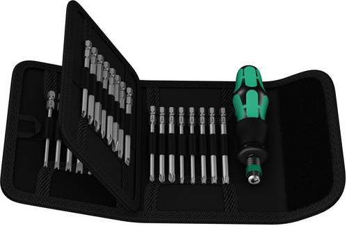 Wera Kraftform Kompakt 62 Bit- und Steckschlüssel-Satz mit 33 Teilen und 6,3 mm Bit-Schraubendreher - Bild 1