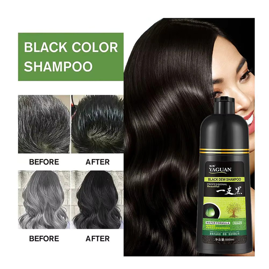 jaysuing Haar färbemittel Shampoo, Kräuter, Unisex, Schaum - Bild 4