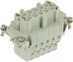 Harting Buchseneinsatz HAN 10 ESS-BU 09330102772 in Grau aus Kunststoff - Bild 1