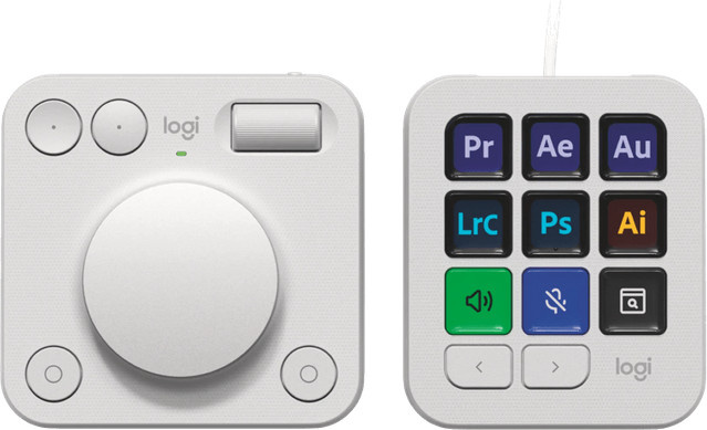 Logitech MX Creative Console Weiß - Bild 1