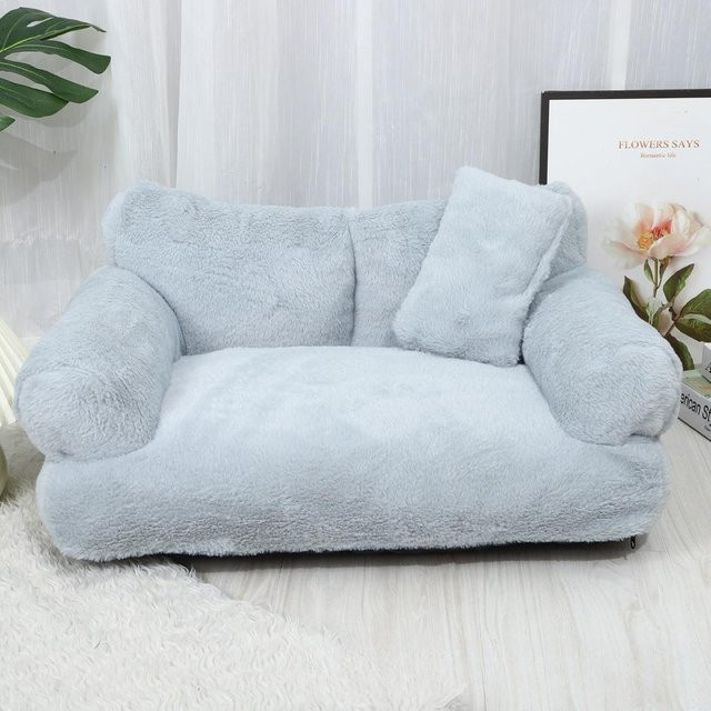 Yiran Haustier Sofa Nest aus Mikrofaser für Hunde und Katzen B/T/H: 45 x 39 x 21 cm - Bild 1