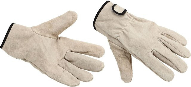 Fishine Rindslederhandschuhe in Beige für BBQ, Camping und Schweißen - Bild 1