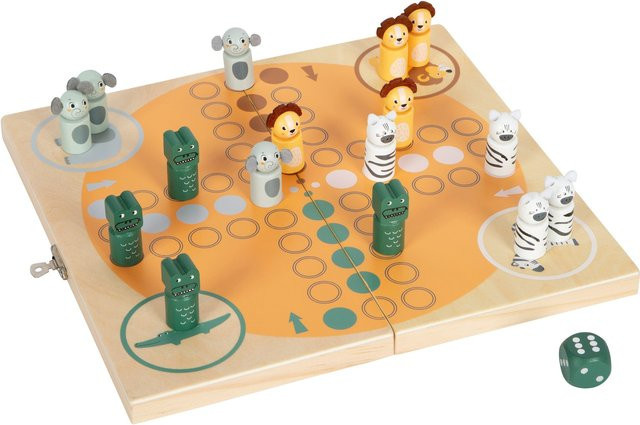 Small Foot Ludo Safari, Spiel, Holz, ab 4 Jahre - Bild 1
