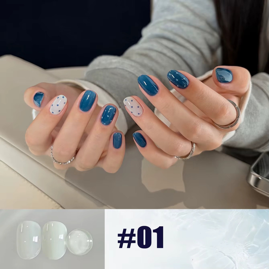 MIANEL Nagelgel Eisblau, Glänzend - Bild 2