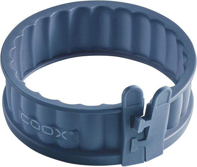 COOX Quicheform mit Glasboden in Blaugrau, Durchmesser: 12 cm - Bild 1
