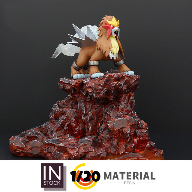 Re-ment Pokémon Entei, Einzelfigur, 1/20 Hars, Bunt / Mehrfarbig - Bild 1