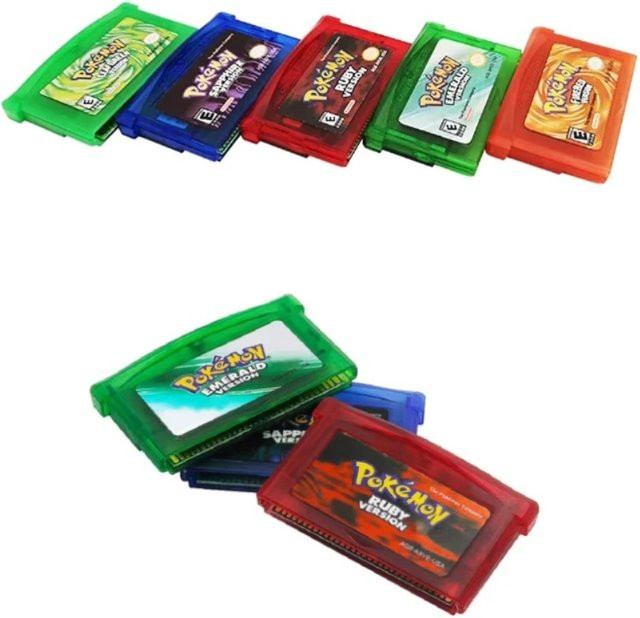 TAKARA TOMY Pokémon, 32-Bit-Videospielkassette, Rot, Grün, Bunt / Mehrfarbig - Bild 1