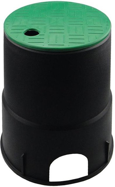 CosyHome Unterirdische Ventilkastenabdeckung aus Kunststoff für Garten und Rasen, Grün, 6 Zoll - Bild 1