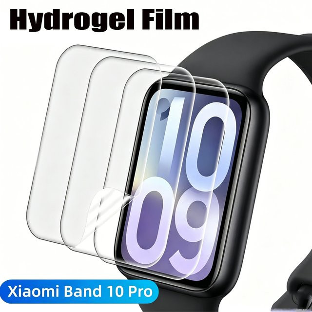 Xiaomi Hydrogel-Folie für Mi Band 10 Pro, Silikon, transparent - Bild 1