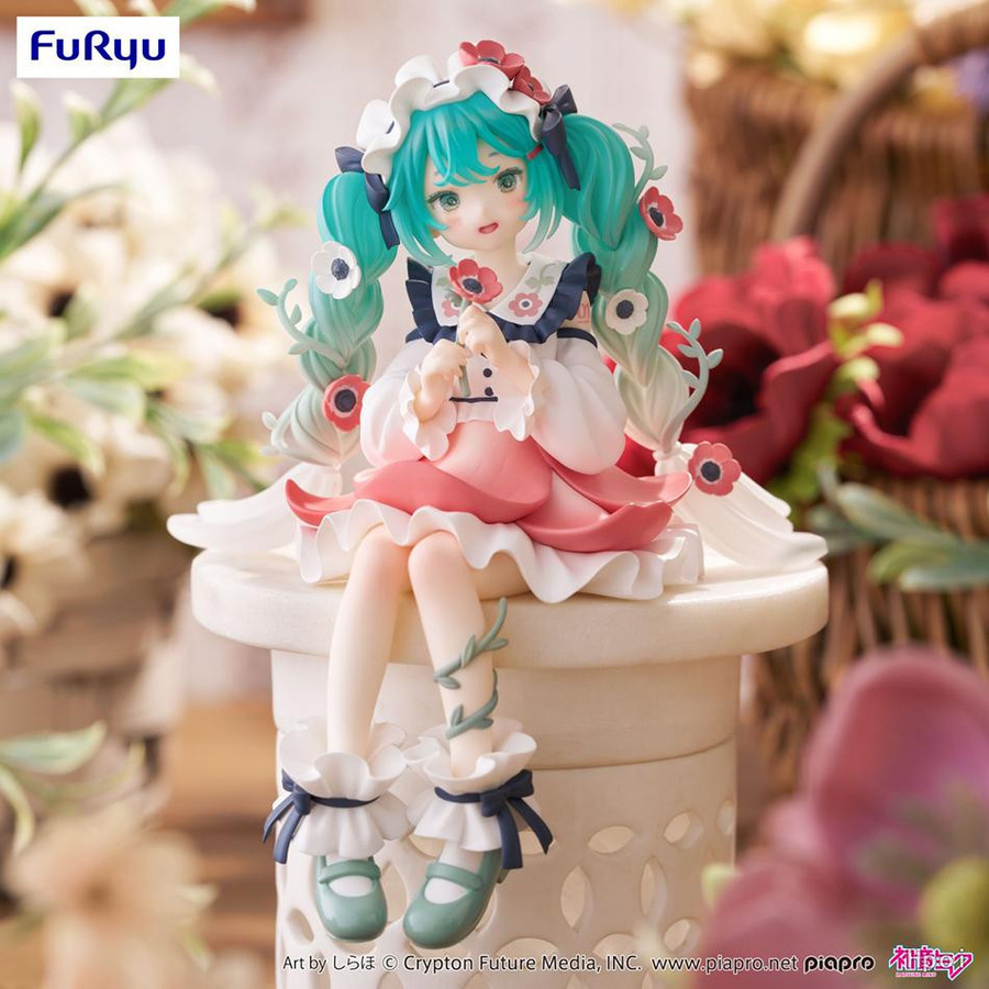 FuRyu Hatsune Miku Nudelstopper Blumenfee Winterjasmin/Anemone Figur - Bild 2