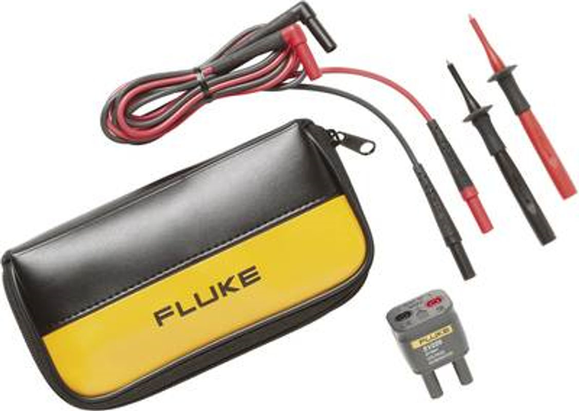 Fluke TL223-1 Sicherheits-Messleitungs-Set mit 4mm Lamellensteckern, Länge: 1,50 m, Schwarz und Rot - Bild 2