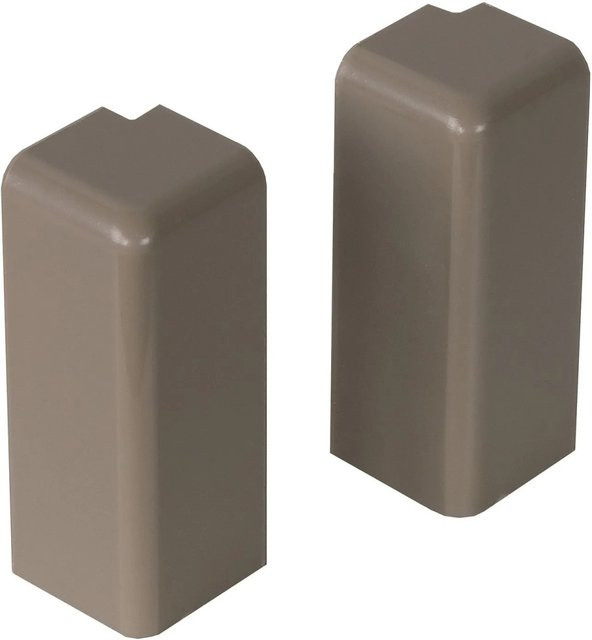 Kosche Außenecken für Sockelleisten in Beige-Grau, 2 Stück - Bild 1