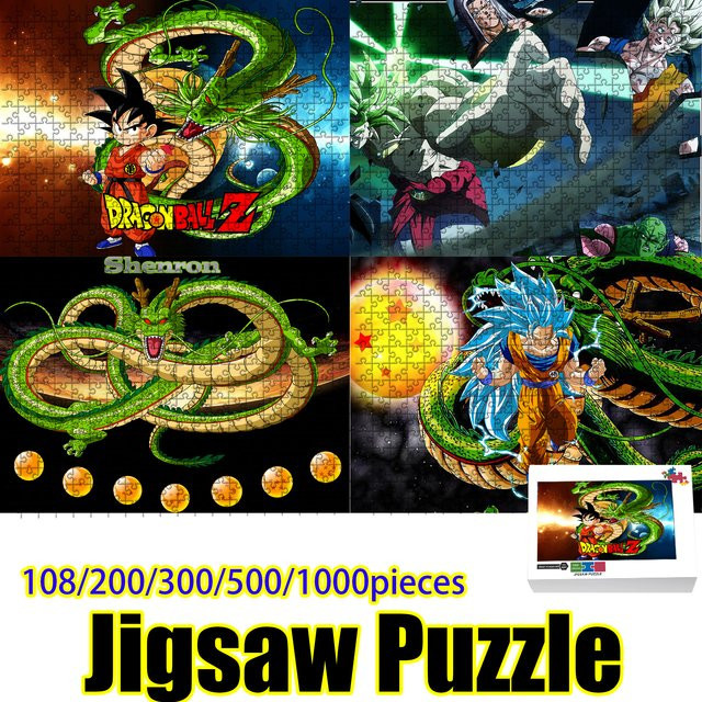 Funko Dragon Ball Z Holzpuzzle, 108 Teile - Bild 1