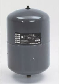 Grundfos Membran-Druckkessel DD 12 PN16 G3/4 für Druckerhöhungsanlagen in Grau - Bild 1