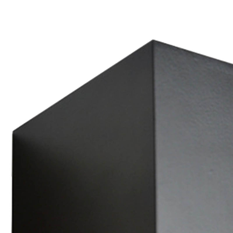 Neoglint Quadratische LED Wandleuchte in Schwarz mit einstellbarem Leuchtwinkel und warmweißem Licht für Wohnzimmer, Schlafzimmer und Außenbereiche, 6W - Bild 7