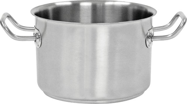 Schneider Fleischtopf aus Edelstahl in Silber mit Ausgießrand, Volumen: 6,6 l, Durchmesser: 24 cm, Höhe: 15 cm - Bild 1