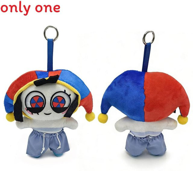 QuillQuest Der Erstaunliche Digitale Zirkus Clown, Plüsch Schlüsselanhänger - Bild 1
